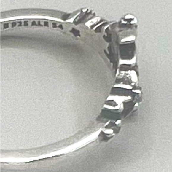 Disney Inspired 🧚‍♀️Tinkerbell🧚 S925 Sterling Silver Ring In Gift Box Size 8 - Picture 7 of 7